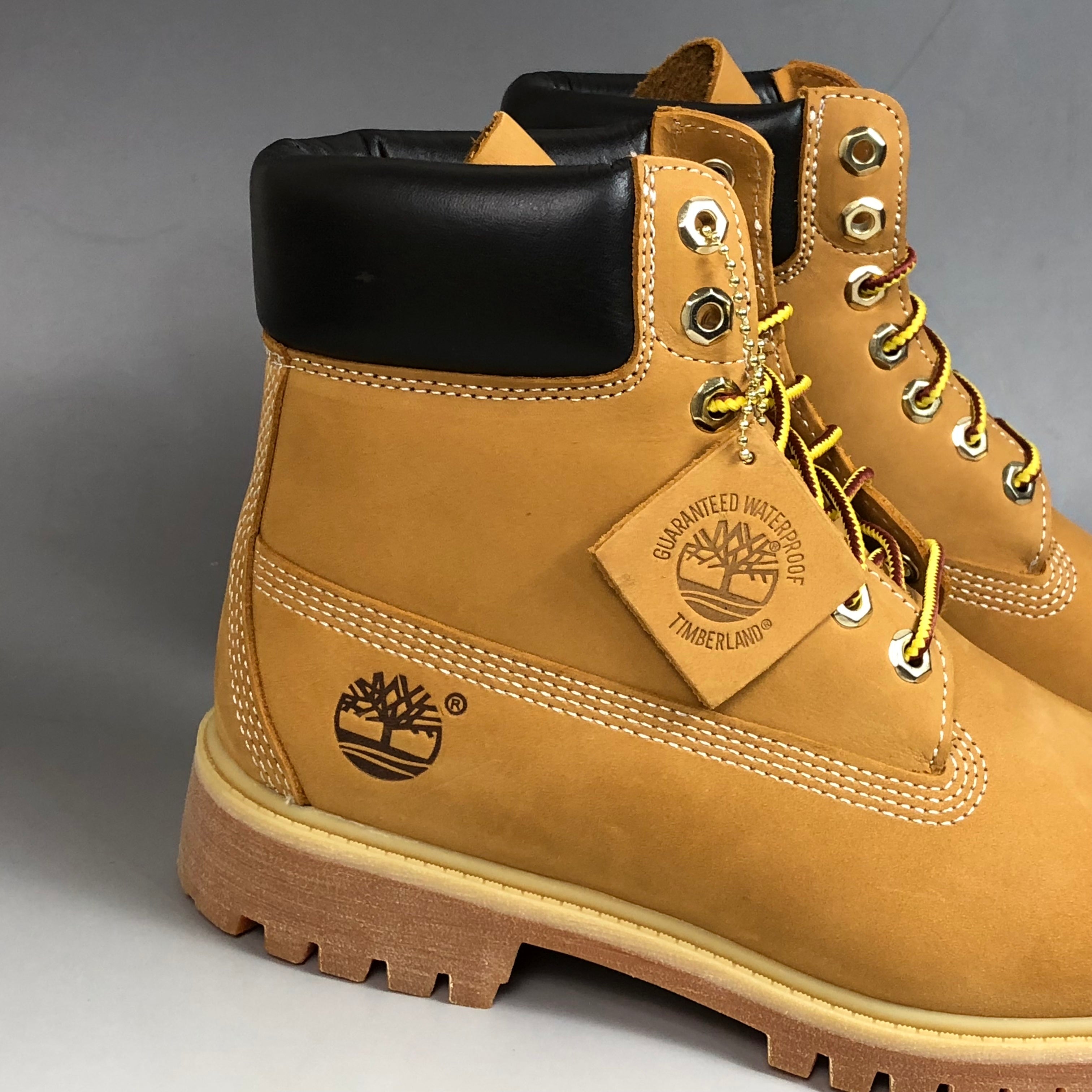 Botas clásicas altas color trigo / Botas de trabajo y estilo urbano