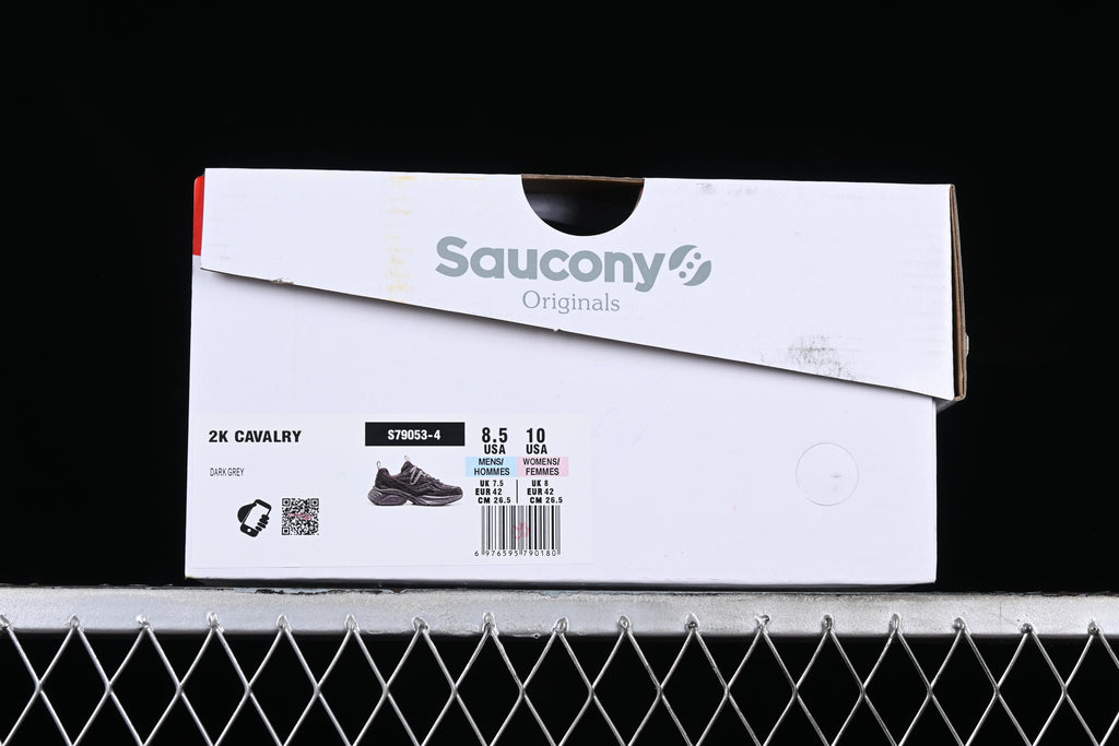 Zapatillas estilo retro chunky gris oscuro / Zapatillas deportivas diseño técnico