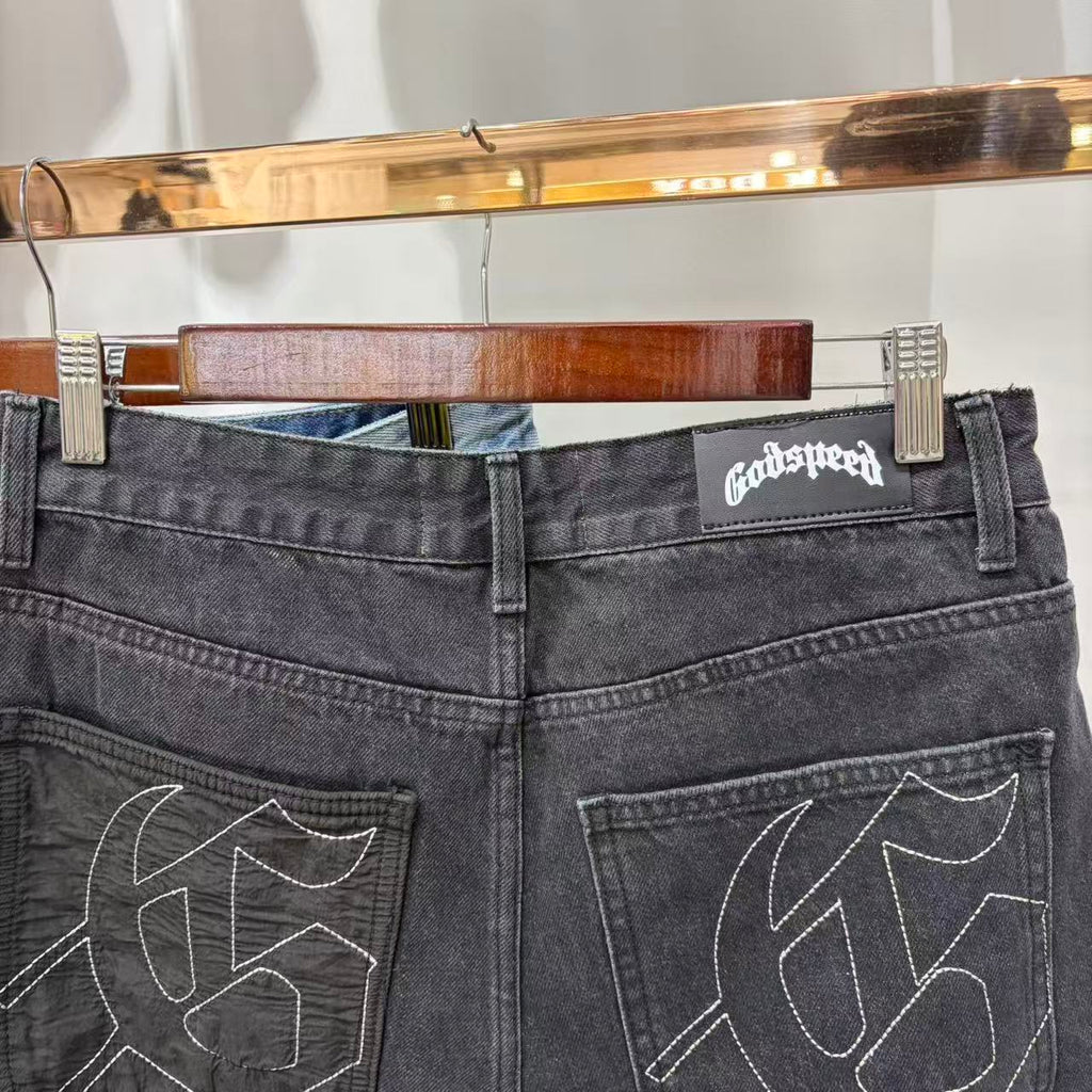 Shorts de Mezclilla con Parches Decorativos