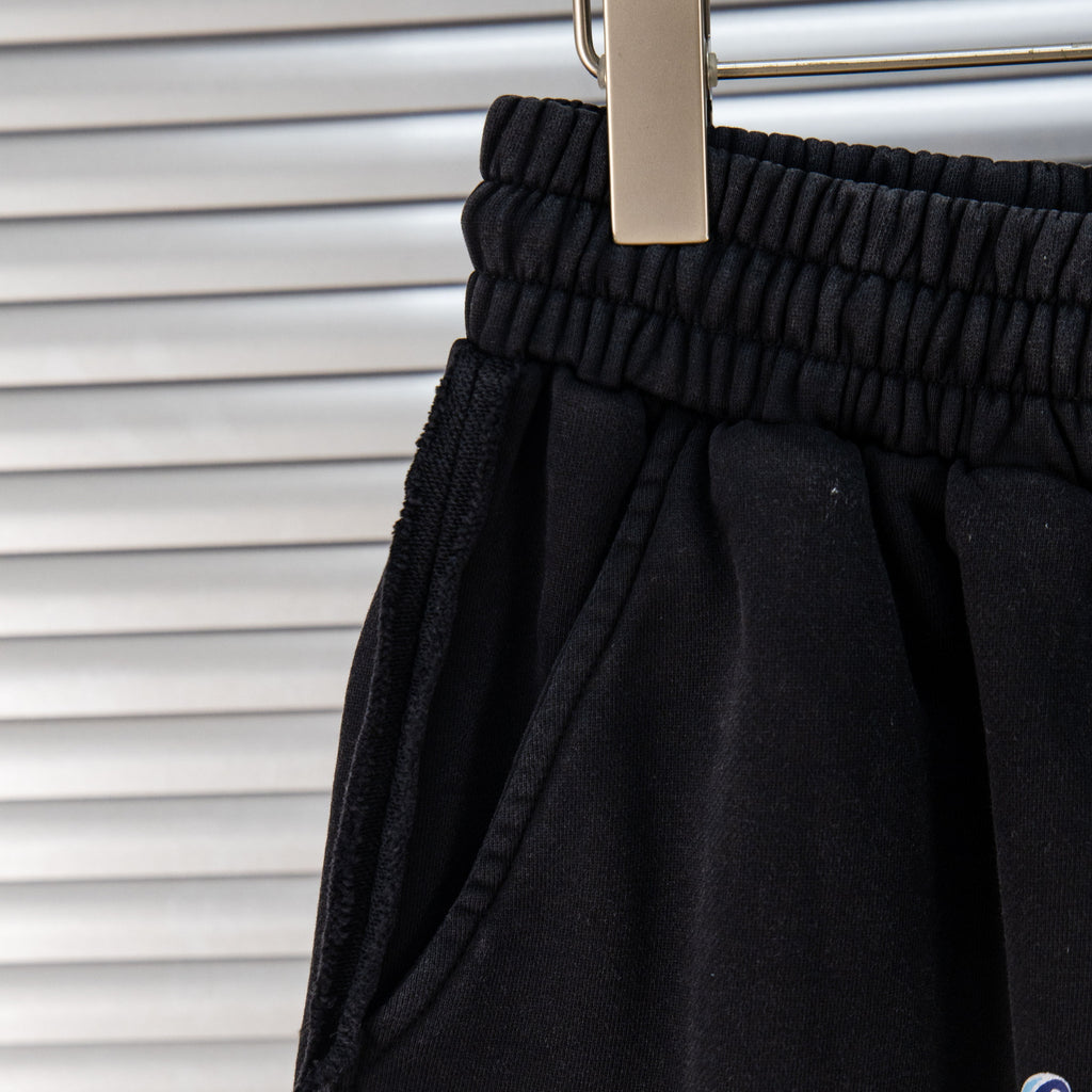 Shorts deportivos con bordado de marca / Shorts urbanos estilo retro