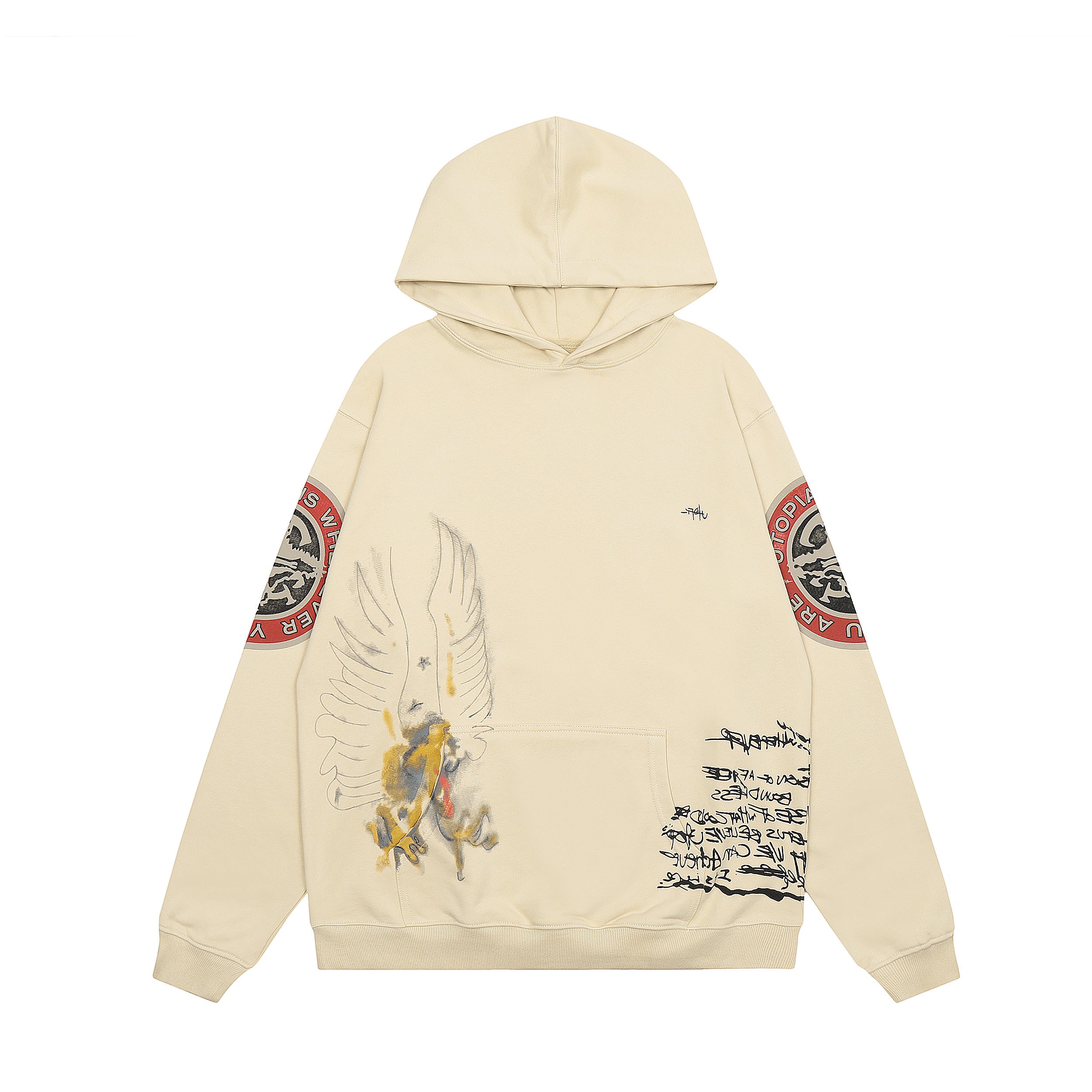 Sudadera Saint Michael – Ilustración Pegaso y Gráficos