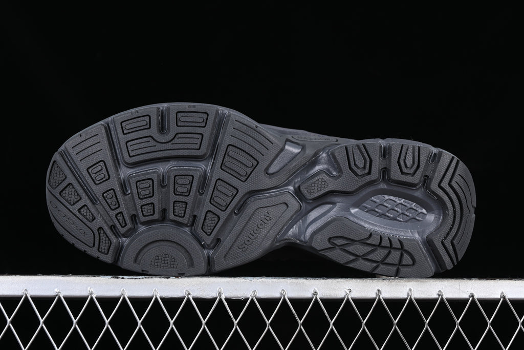 Zapatillas estilo retro chunky gris oscuro / Zapatillas deportivas diseño técnico