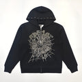 Sudadera Sp5der – Logo y Telaraña con Pedrería