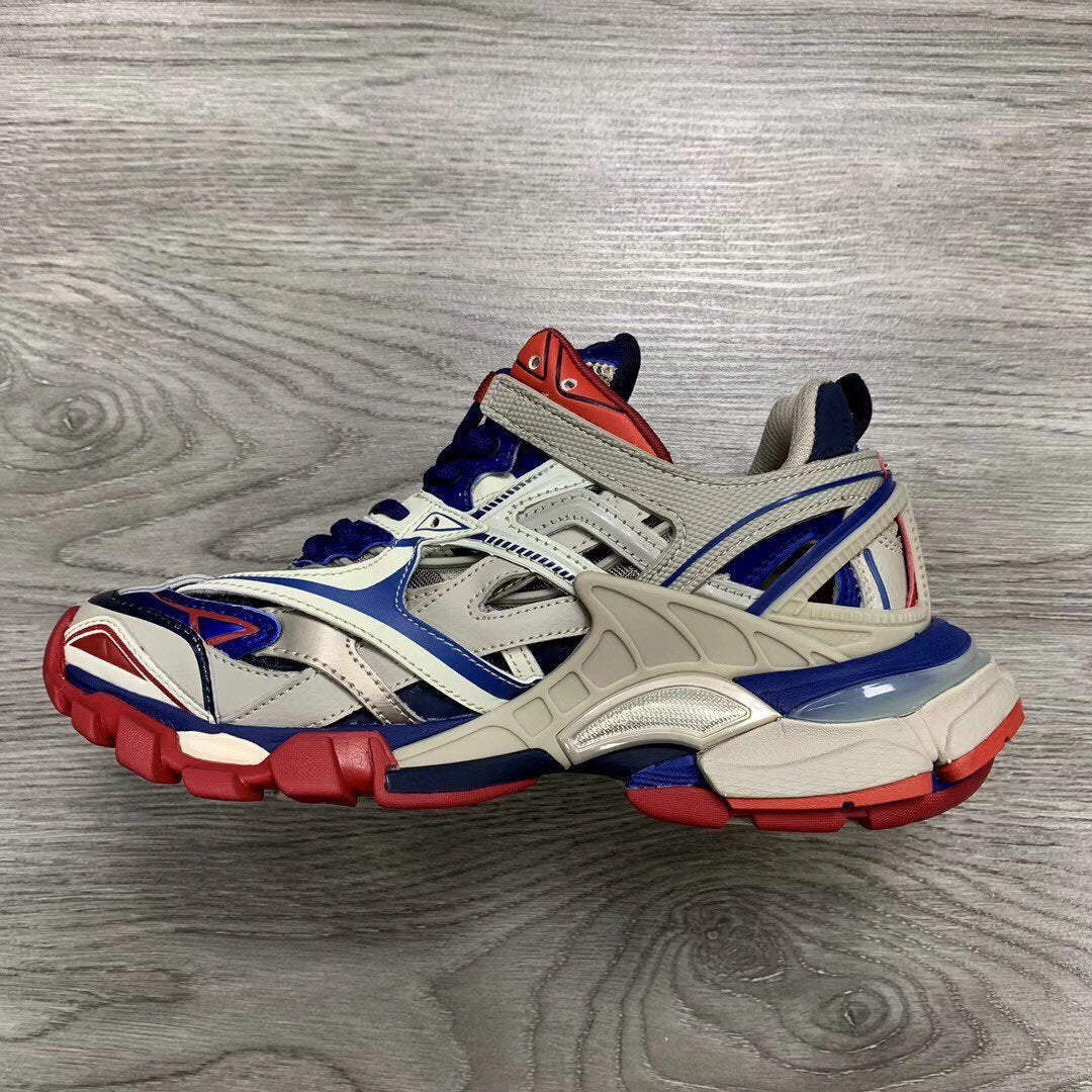 Zapatillas estilo Track 2 / Zapatillas deportivas diseño técnico multicolor