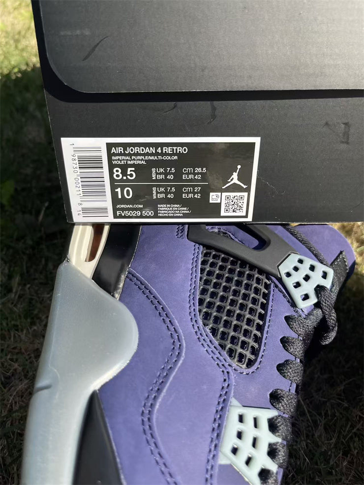 Jordan 4 "Purple Canyon"
