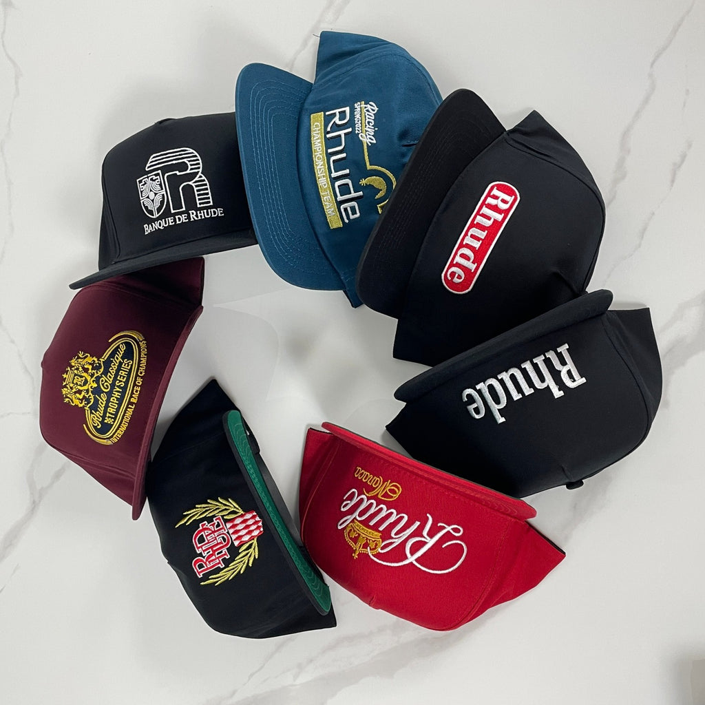 Gorra Trucker Rhude Estilo Motorsport / Streetwear Premium