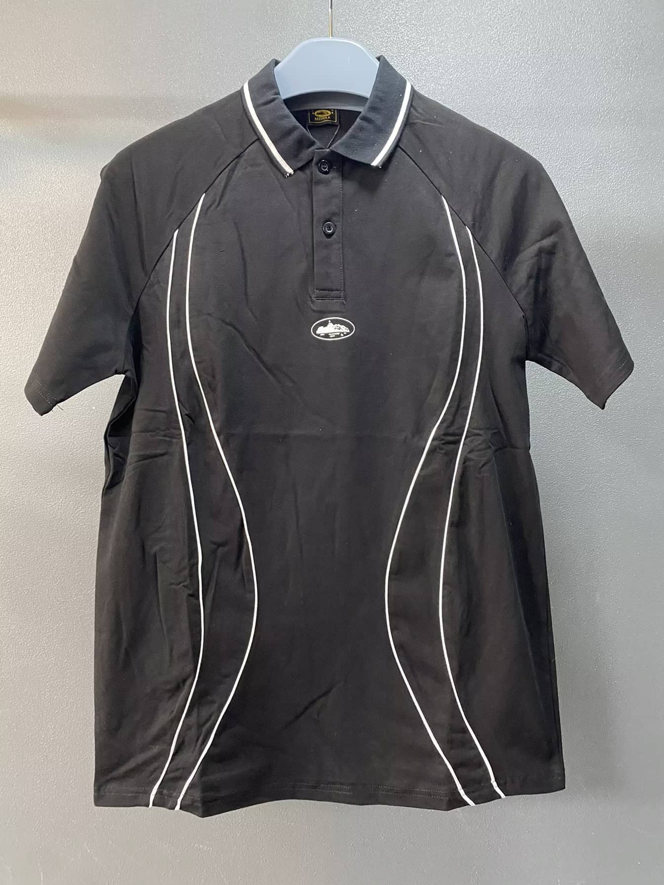 Polo Deportivo Premium Curved Negro