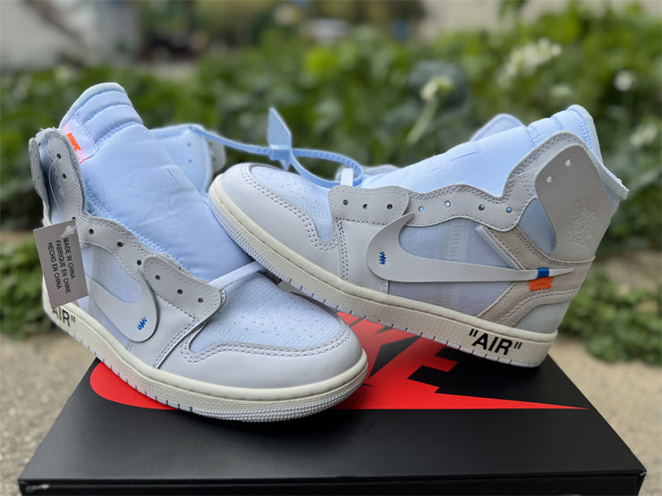 Air Jordan 1 Retro High x Off-White “White” (Edición Especial / Alaska)