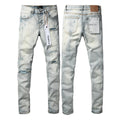 Jeans Purple Brand – Lavado Claro con Roturas